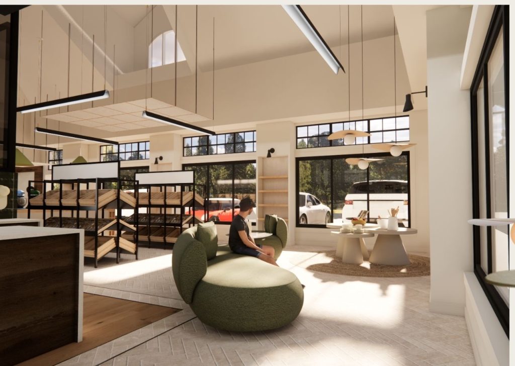 Aménagement intérieur commercial moderne conçu par Maison Nord Signature,
