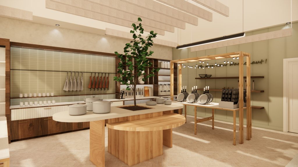 Cuisine haut de gamme au design intérieur épuré signée Maison Nord Signature